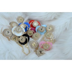 Zirkon Taşlı Emzik Ve Askı