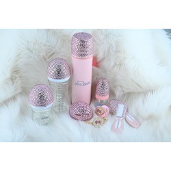 7li Pembe Taşlı Hediyelik Set 7li Pembe Taşlı Hediyelik Set