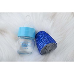 Kristal Taşlı Babyjem Mini Cam Biberon