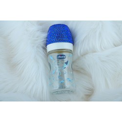 Lacivert Kristal Taşlı Chicco Biberon