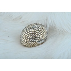 Gold Kristal Taşlı Emzik Kutusu