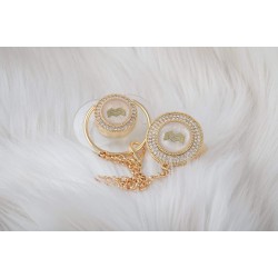 Kova Burçlu Zirkon Emzik Ve Askı