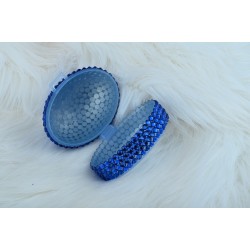 Lacivert Kristal Taşlı Emzik Kutusu