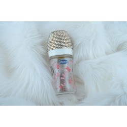 Gold Kristal Taşlı Chicco Biberon