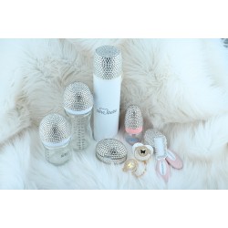 7li Beyaz Taşlı Hediyelik Set 7li Beyaz Taşlı Hediyelik Set