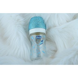 Bebe Mavisi Kristal Taşlı Chicco Biberon
